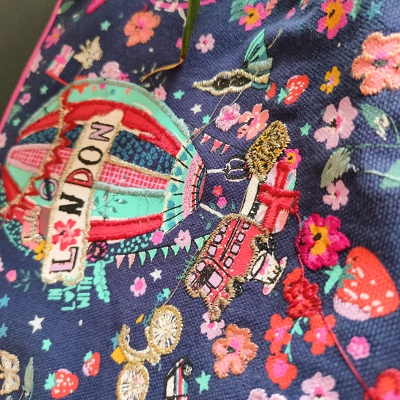 Accessorize London Embroidered Pouch - Picture 16 of 16